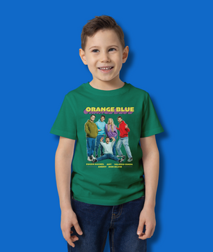Tricou Oficial de la Concert Orange Blue